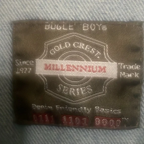 Harley Davison extra large denim jacket with Harley Davidson - Picture 3 of 10